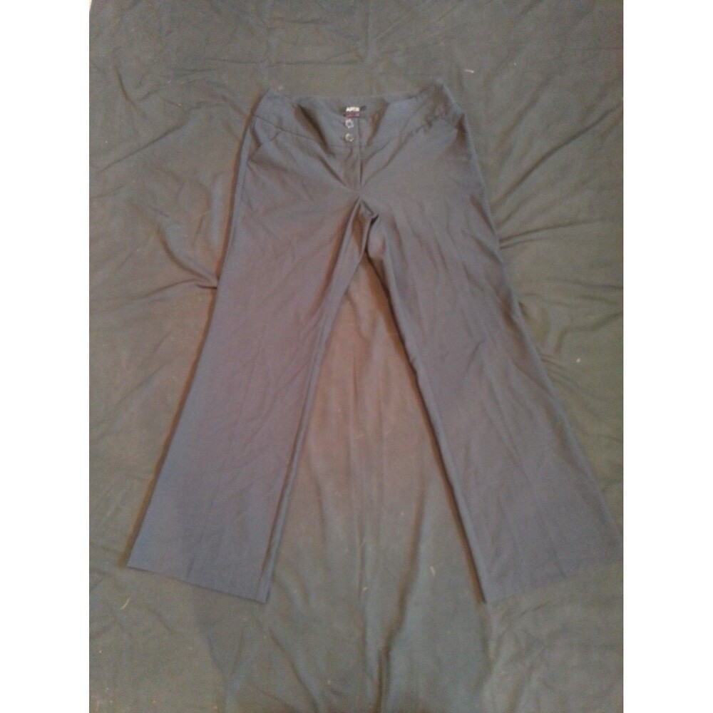 APT 9 Curvy Fit Women's Gray Dress Pants Size Petite 4